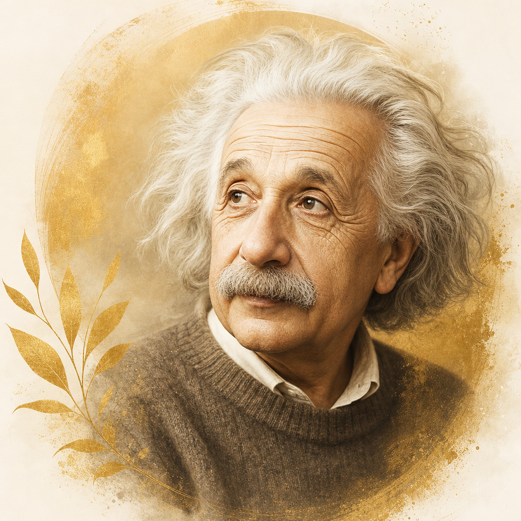 Portrait of Albert Einstein